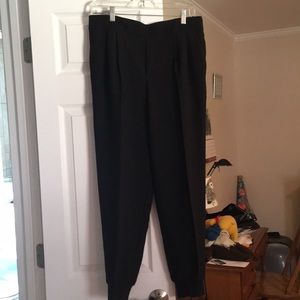 Black dressy jogger pant from GAP